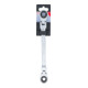 BGS Clé à cliquet double articulée, avec têtes à profil E, SW E14 x E18-5