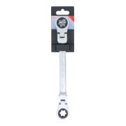 BGS Clé à cliquet double articulée, avec têtes à profil E, SW E20 x E24-5