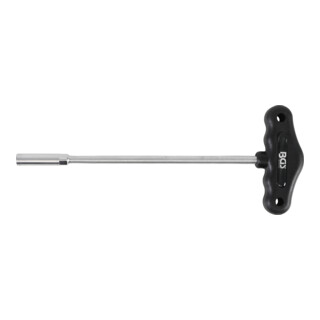 BGS Clé à douille en T, six pans 7 mm