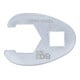 BGS Clé à ergot à entraînement carré 10 mm SW 19 mm