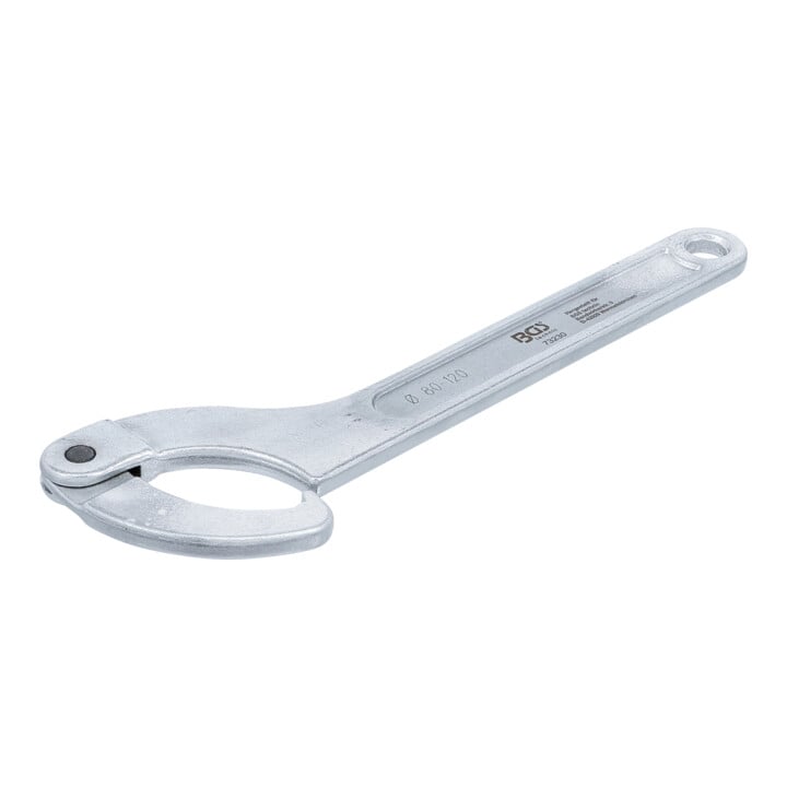 BGS Clé à fourche articulée avec ergot, 80 - 120 mm
