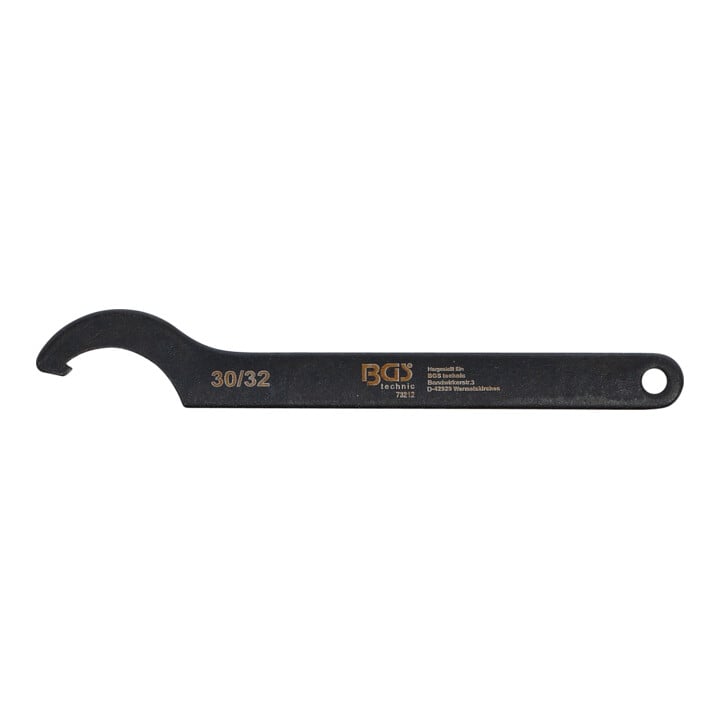 BGS Clé à fourche avec ergot, 30 - 32 mm