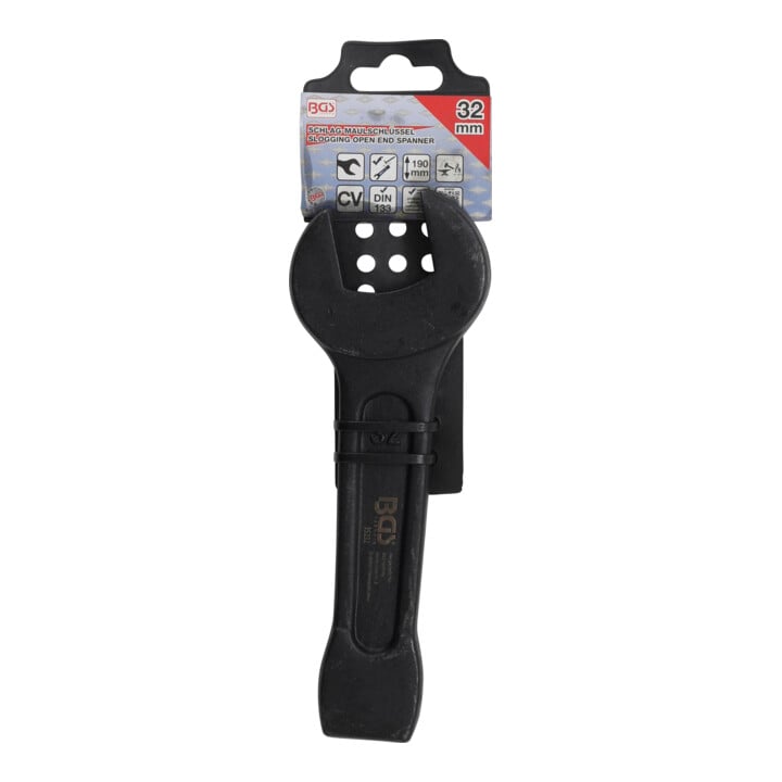BGS Clé à fourche de percussion 32 mm