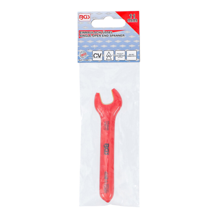 BGS Clé à fourche VDE 11 mm