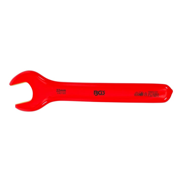 BGS Clé à fourche VDE 22 mm