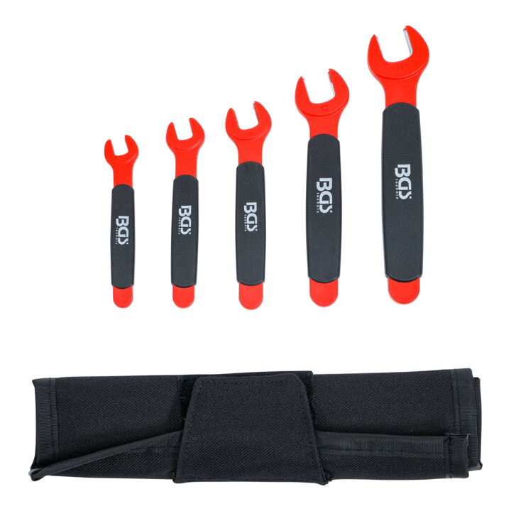 BGS Clé à fourche VDE 7 - 14 mm 5 pièces