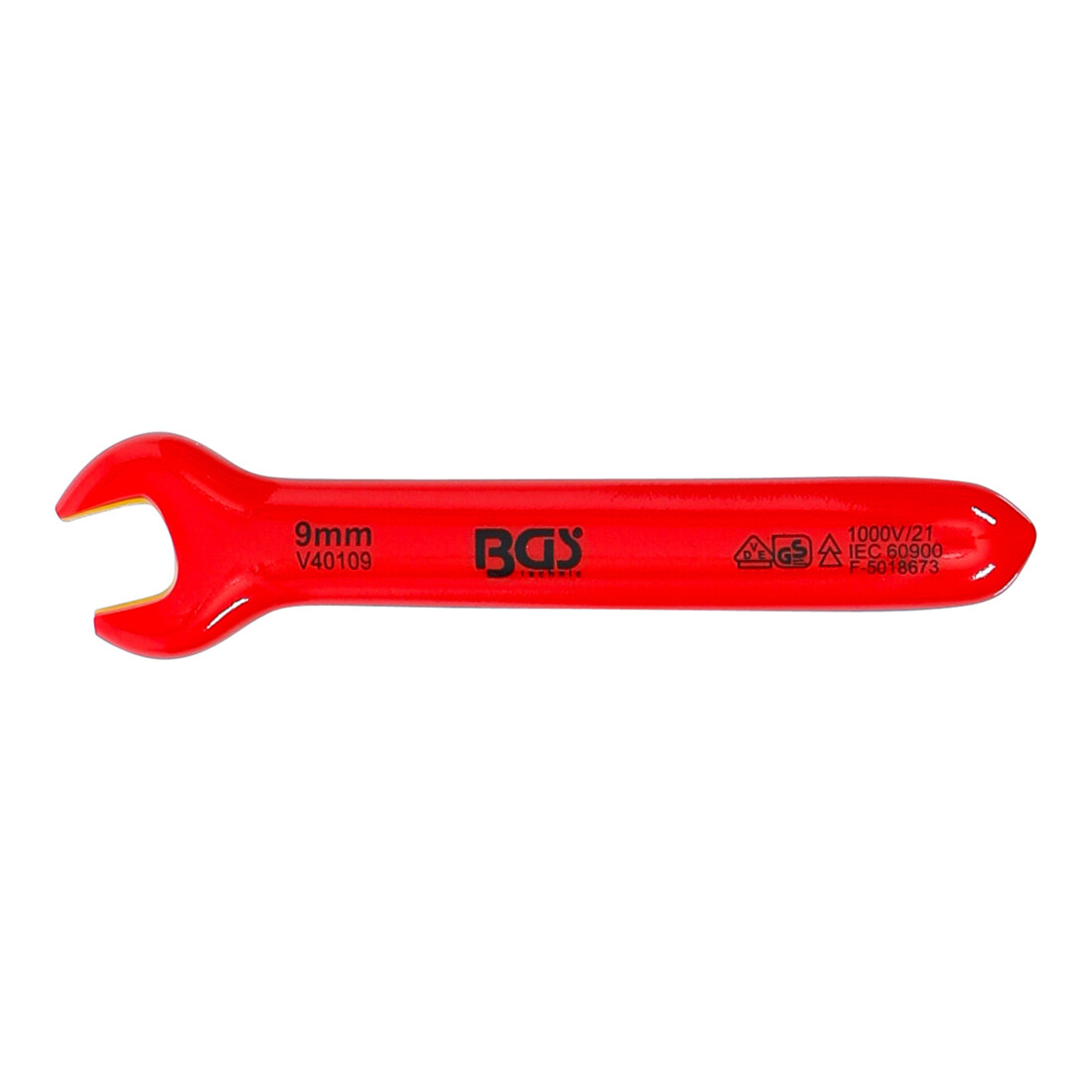 BGS Clé à fourche VDE 9 mm