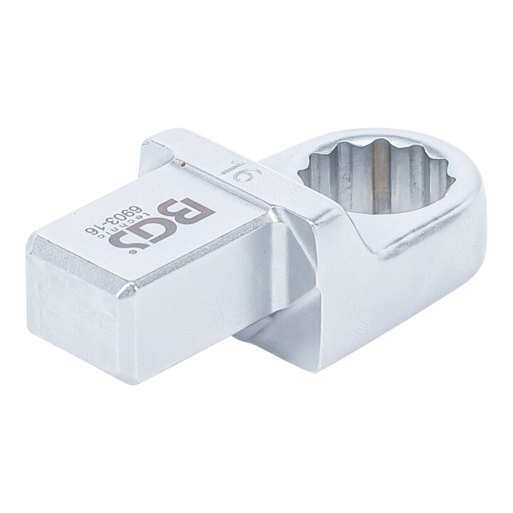 BGS Clé annulaire 16 mm Empreinte 14 x 18 mm