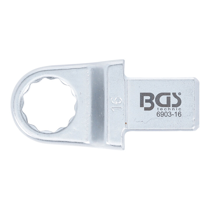 BGS Clé annulaire 16 mm Empreinte 14 x 18 mm