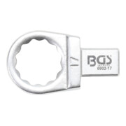 BGS Clé annulaire 17 mm Empreinte 9 x 12 mm