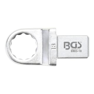 BGS Clé annulaire 18 mm Empreinte 14 x 18 mm