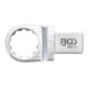 BGS Clé annulaire 21 mm Empreinte 14 x 18 mm-1