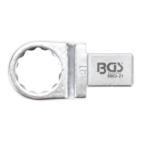 BGS Clé annulaire 21 mm Empreinte 14 x 18 mm