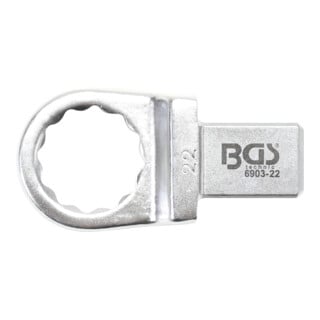 BGS Clé annulaire 22 mm Empreinte 14 x 18 mm