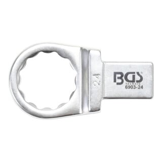 BGS Clé annulaire 24 mm Empreinte 14 x 18 mm