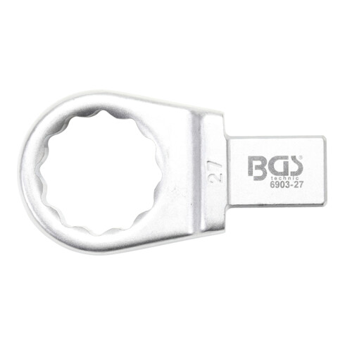 BGS Clé annulaire 27 mm Empreinte 14 x 18 mm