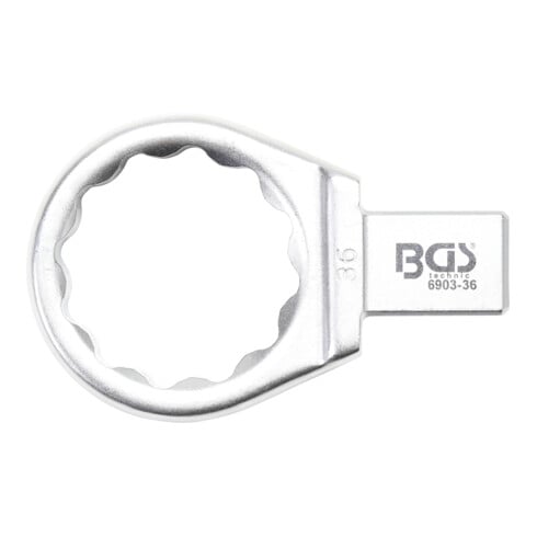 BGS Clé annulaire 36 mm Empreinte 14 x 18 mm