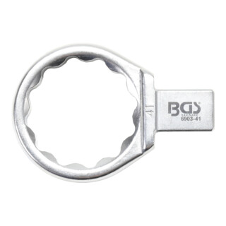 BGS Clé annulaire 41 mm Empreinte 14 x 18 mm