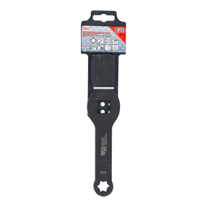 BGS Clé annulaire de percussion profil E (pour TX) avec 2 faces de percussion E20