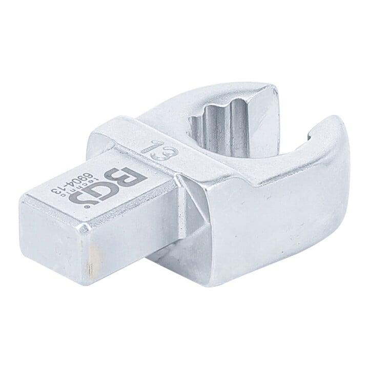 BGS Clé annulaire ouverte 13 mm Empreinte 9 x 12 mm