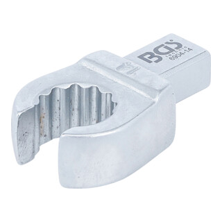 BGS Clé annulaire ouverte 14 mm Empreinte 9 x 12 mm
