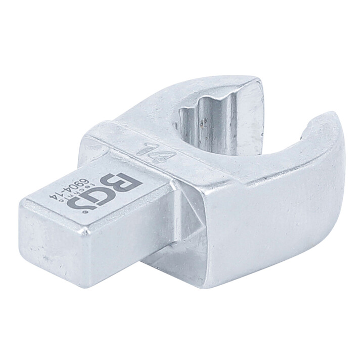 BGS Clé annulaire ouverte 14 mm Empreinte 9 x 12 mm