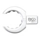 BGS Clé annulaire ouverte 21 mm Empreinte 9 x 12 mm-1