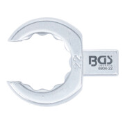 BGS Clé annulaire ouverte 22 mm Empreinte 9 x 12 mm-4