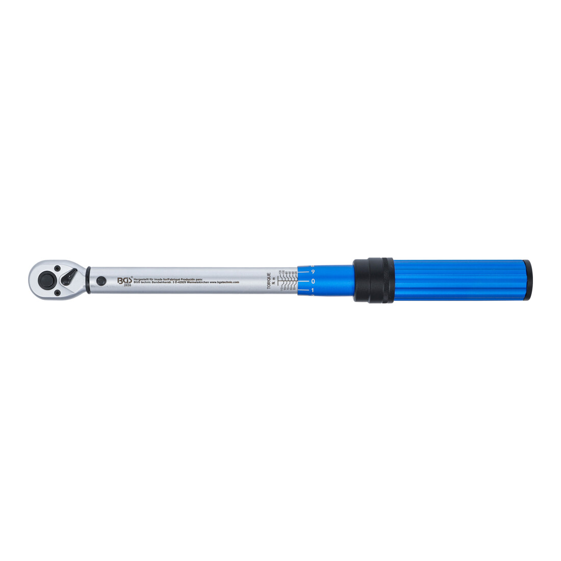 BGS Clé dynamométrique 10 mm (3/8") 20 - 120 Nm