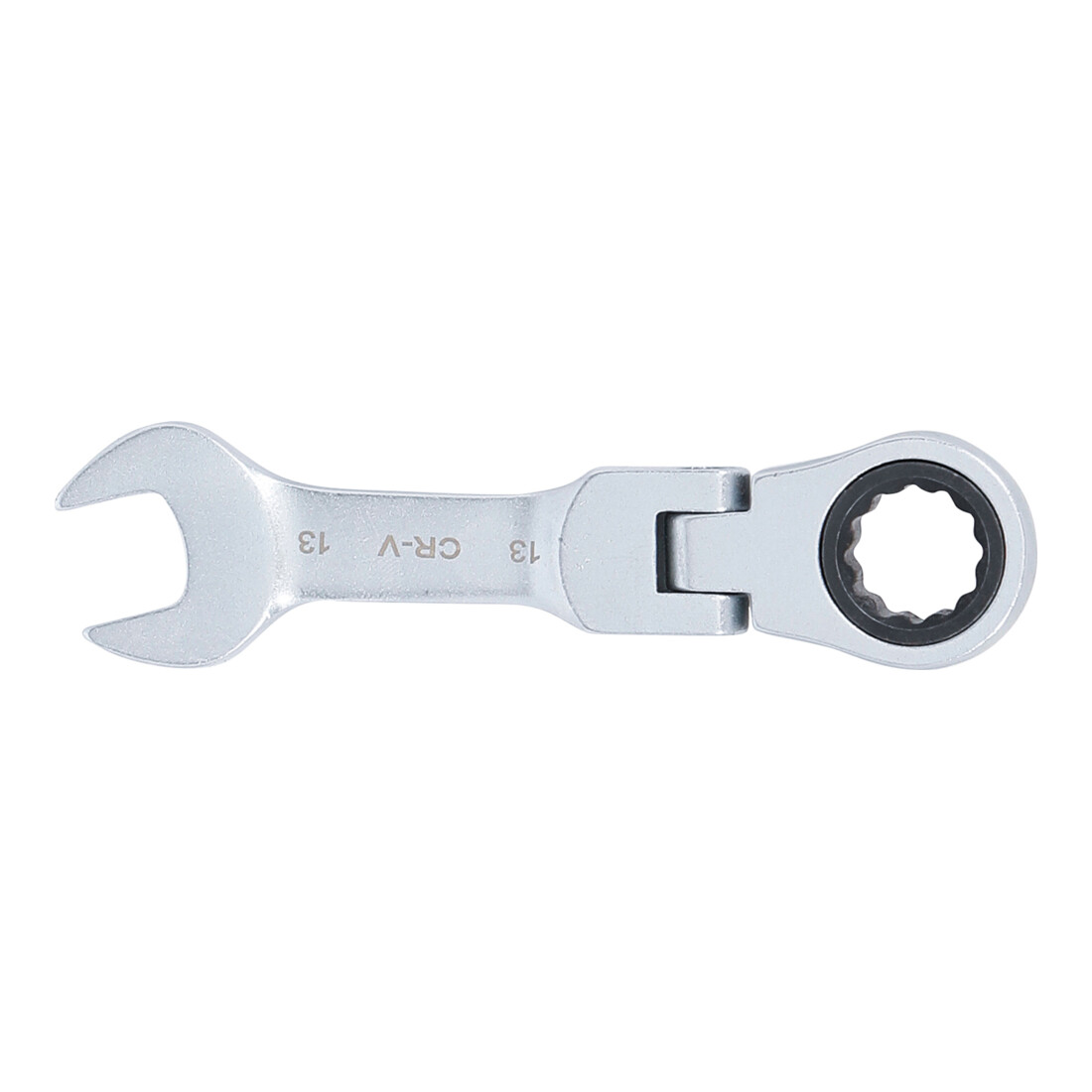 BGS Clé mixte à cliquet courte à couder 13 mm