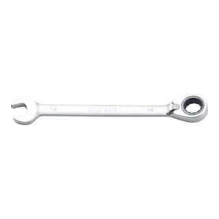 BGS Clé mixte à cliquet réversible 14 mm