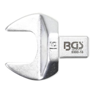 BGS Clé plate 16 mm Empreinte 9 x 12 mm