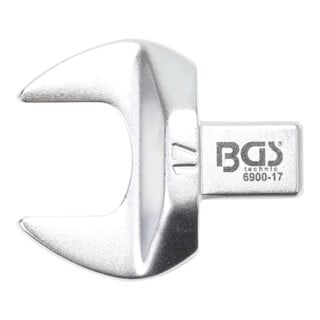 BGS Clé plate 17 mm Empreinte 9 x 12 mm