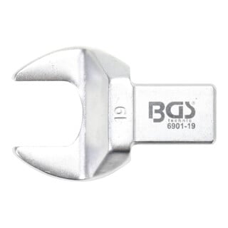 BGS Clé plate 19 mm Empreinte 14 x 18 mm