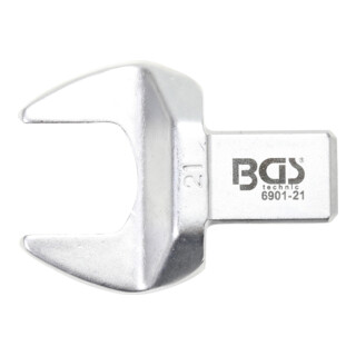 BGS Clé plate 21 mm Empreinte 14 x 18 mm
