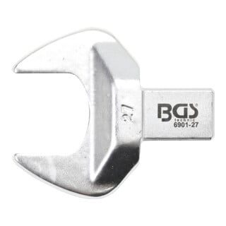 BGS Clé plate 27 mm Empreinte 14 x 18 mm