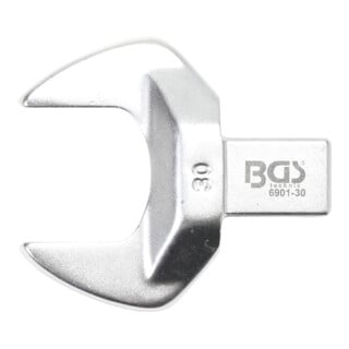 BGS Clé plate 30 mm Empreinte 14 x 18 mm