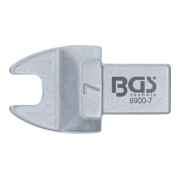 BGS Clé plate 7 mm Empreinte 9 x 12 mm-3