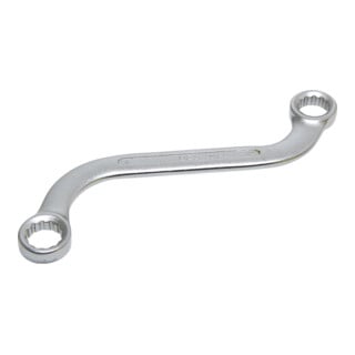 BGS Clé polygonale double en S à œil douze pans 12 x 13 mm