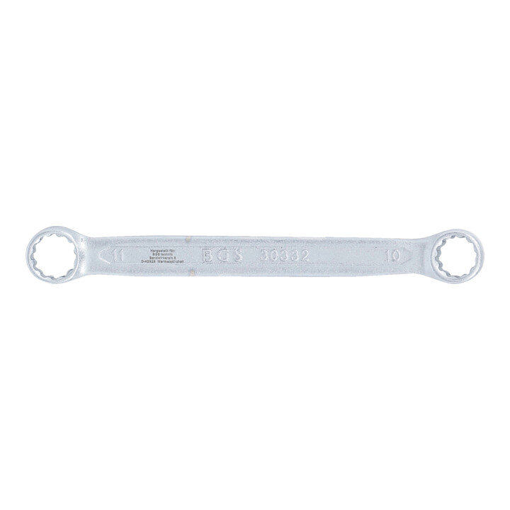BGS Clé polygonales double embouts extra plate 10 x 11 mm