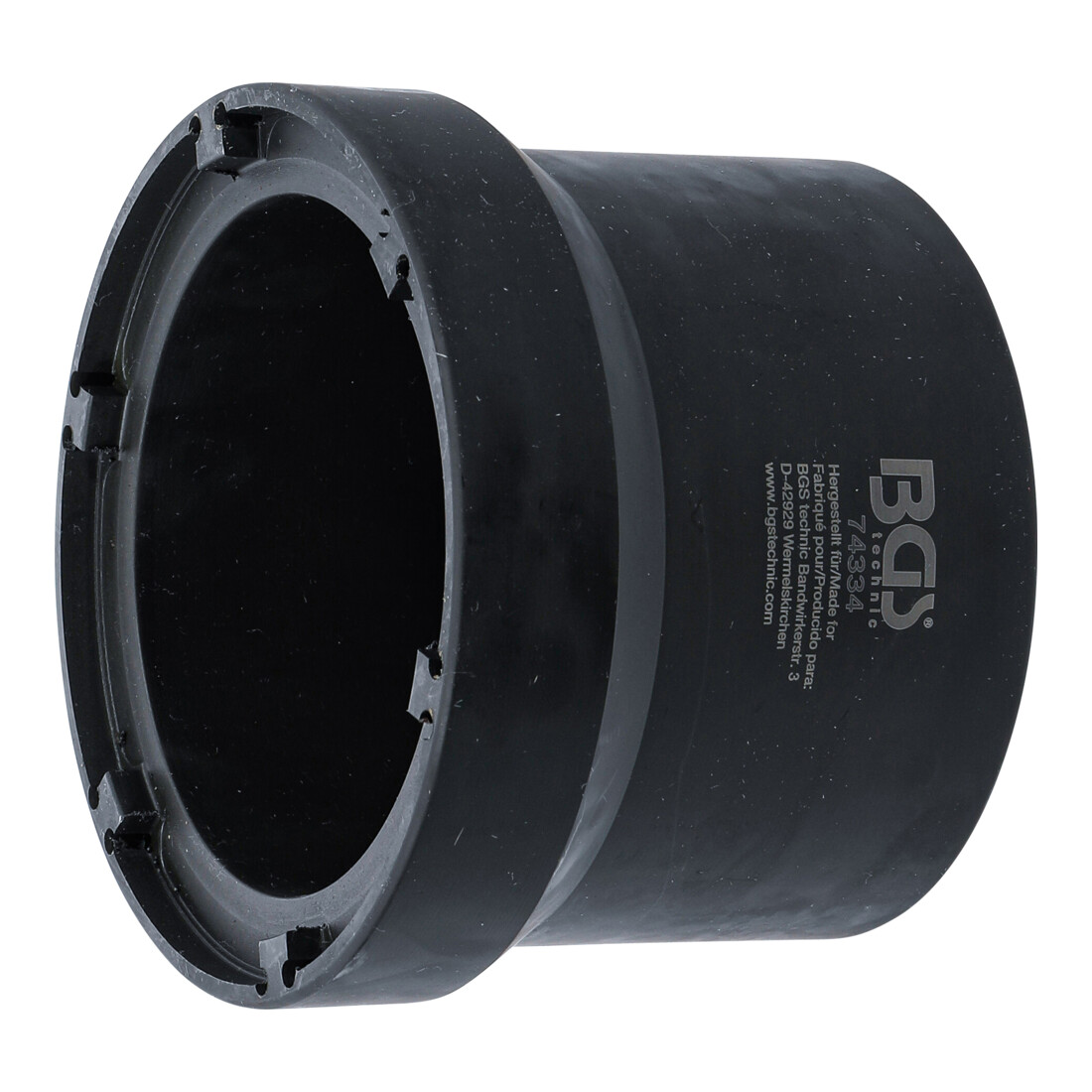 BGS Clé pour écrous cannelés, pour différentiel arrière, pour MAN & Mercedes-Benz, 126 / 113 mm