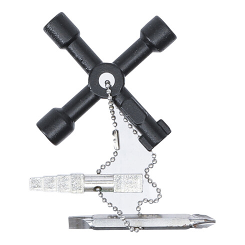 BGS Clé universelle pour armoire technique, 9805