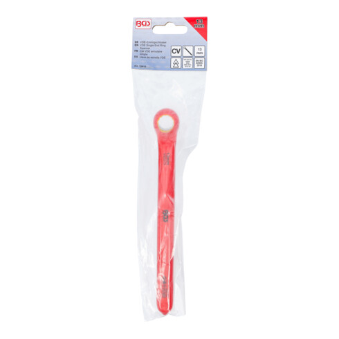 BGS Clé VDE annulaire simple contre-coudées 13 mm