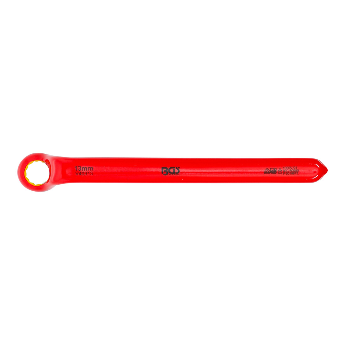 BGS Clé VDE annulaire simple contre-coudées 13 mm