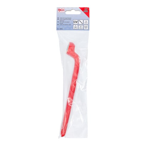 BGS Clé VDE annulaire simple contre-coudées 14 mm