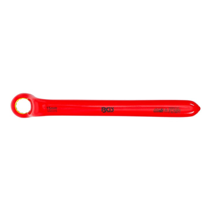 BGS Clé VDE annulaire simple contre-coudées 15 mm