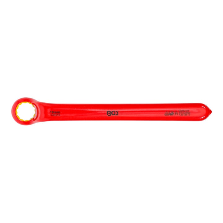 BGS Clé VDE annulaire simple contre-coudées 19 mm