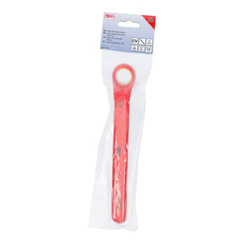 BGS Clé VDE annulaire simple contre-coudées 21 mm