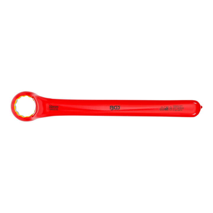 BGS Clé VDE annulaire simple contre-coudées 32 mm
