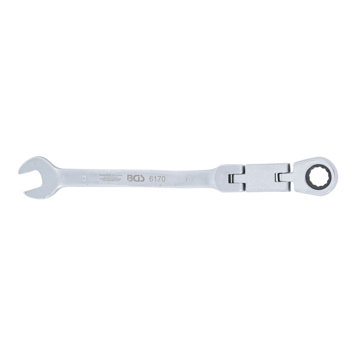 BGS Clés mixtes à cliquet à double articulation pliable 10 mm